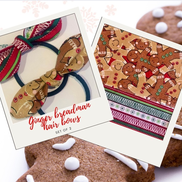 Holiday Bunny Hair Ties - Picture 4 of 6